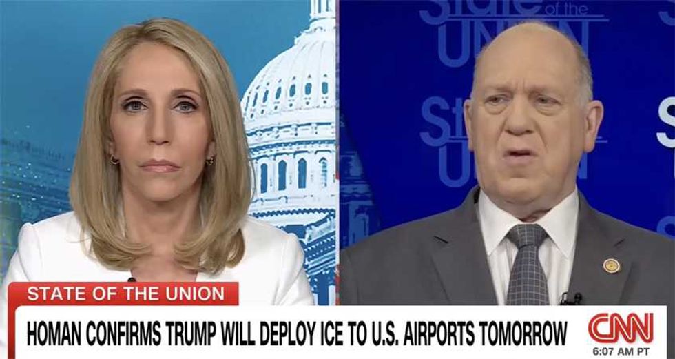Tom Homan scrambles to explain ICE airport duties after Trump puts him under the gun