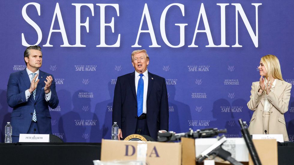 Trump floats plan to send National Guard into airports nationwide