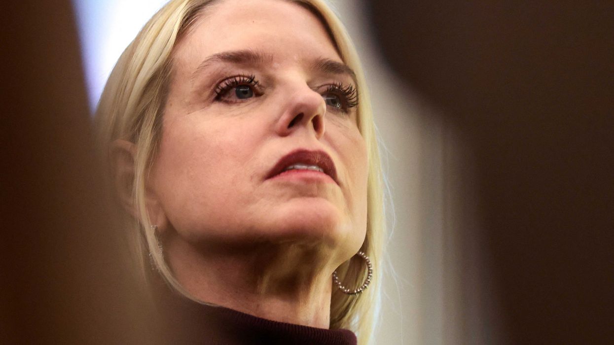 Bondi's portrait discovered in DOJ trash can hours after Trump dumped her: MS NOW