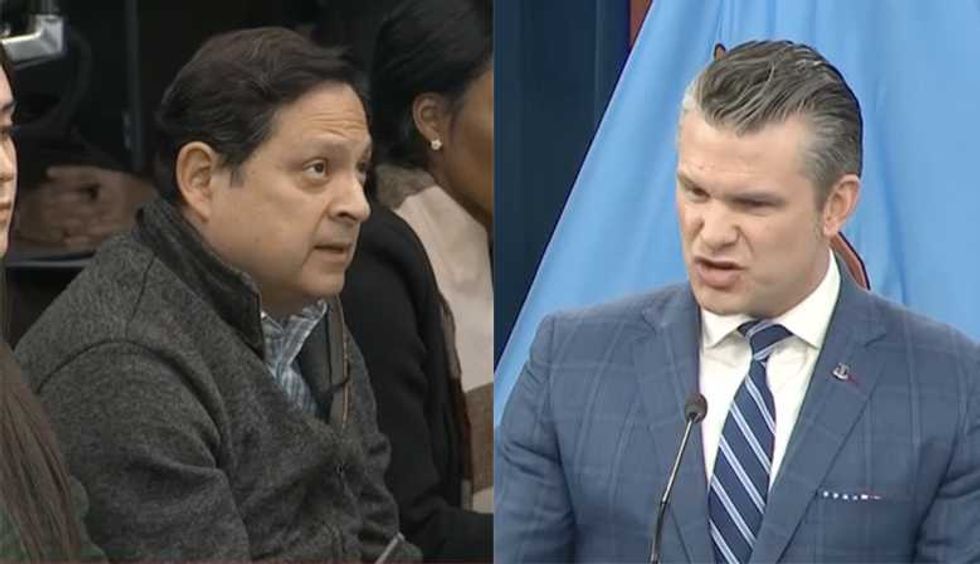 Angry Hegseth interrupts to save general from tough ABC News question about Iran