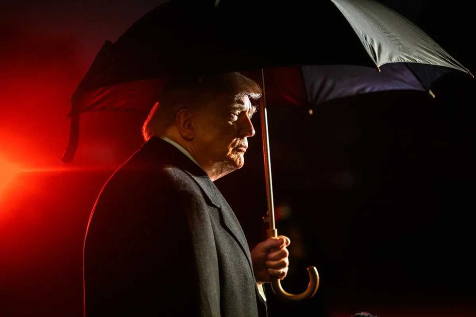 Trump hit with 'haunting' blackmail theory explaining his Iran moves: 'We're not joking'