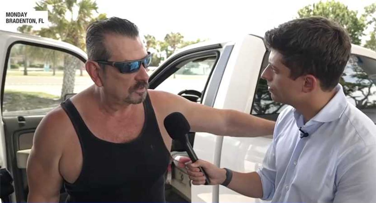 Trump voter tells MS NOW he's appalled after seeing Jesus picture: 'I'm ashamed'