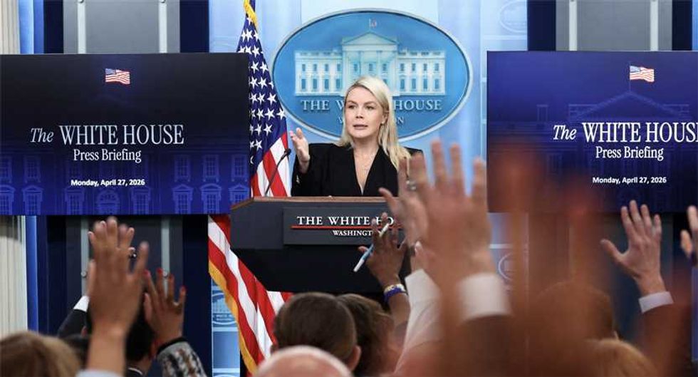 Trump's own words hurled at Karoline Leavitt as MS NOW balks at blame game