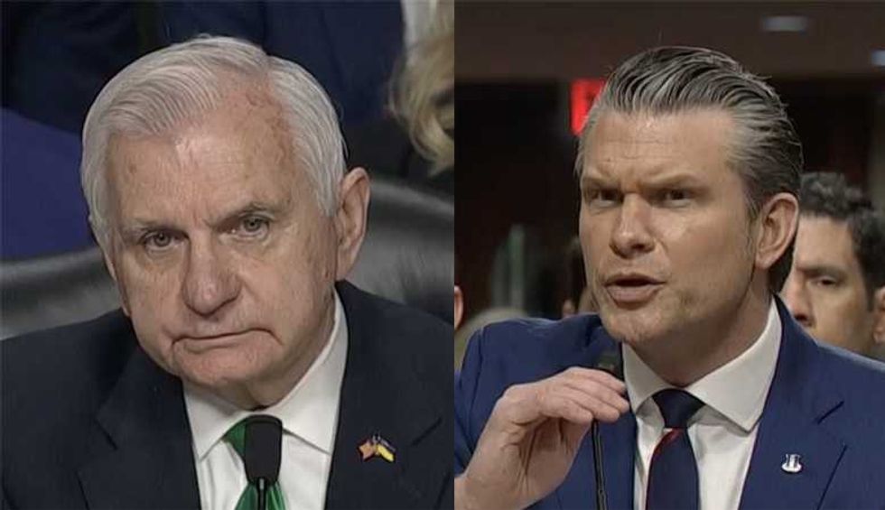 Pete Hegseth snaps at senator in squabble over Christianity: 'What are you insinuating?'