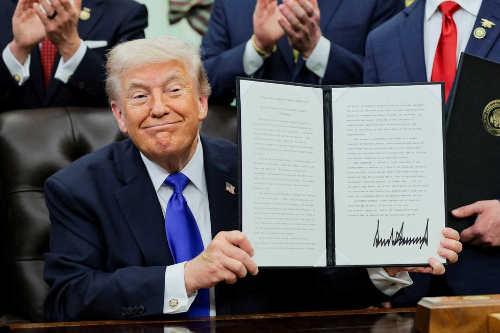 America's national disgrace got shown up on his own stage