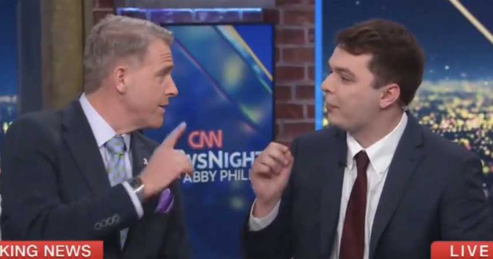 Former anchor leans on CNN to dump 'blowhard' Scott Jennings over menacing outburst