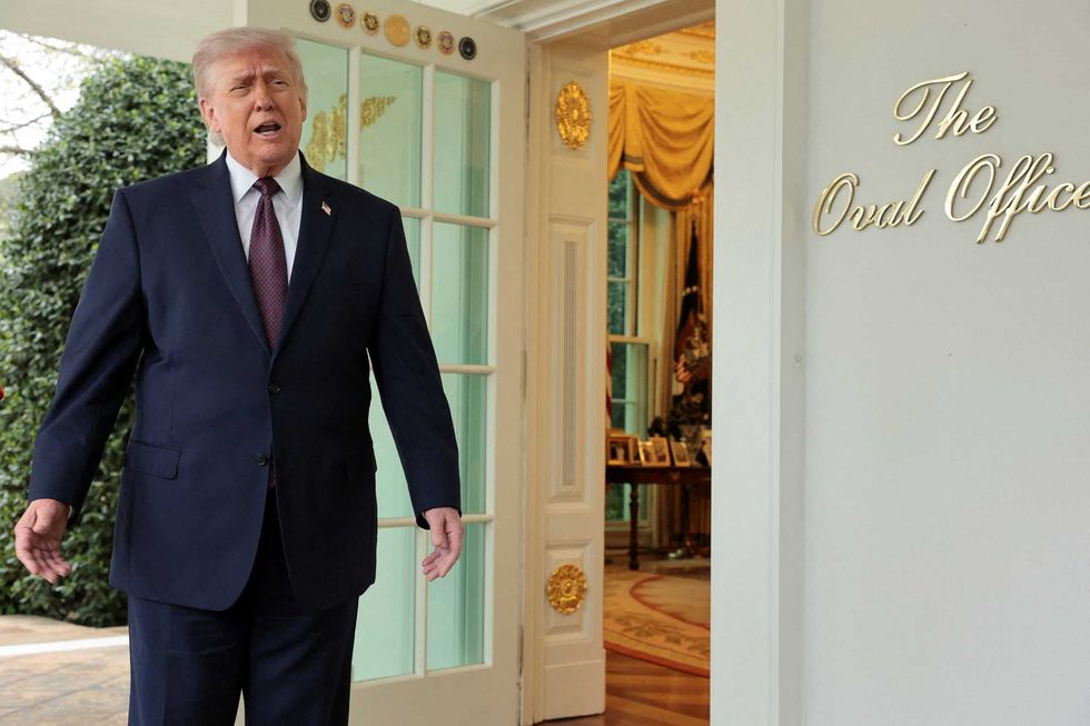 This explosion of filth is the perfect symbol for Trump