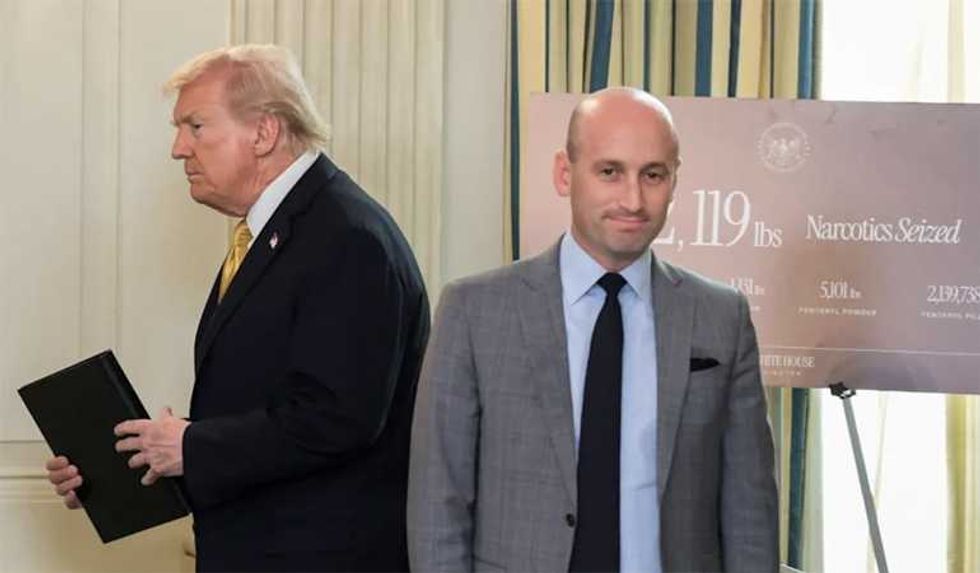 Stephen Miller's influence in eclipse as Trump ducks him to avoid getting an 'earful'