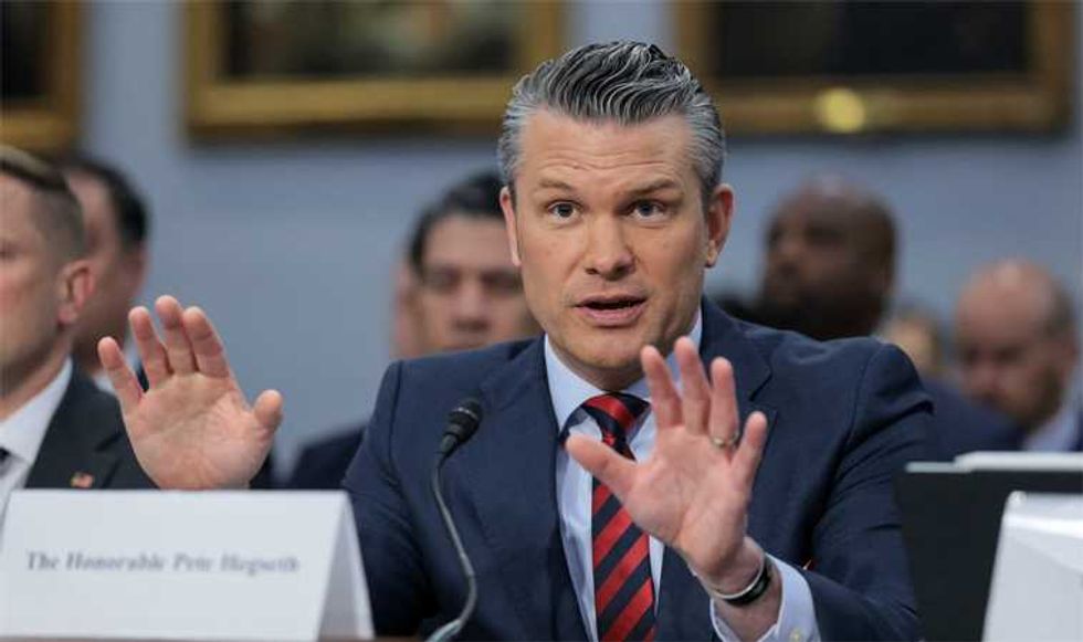 Hegseth snaps at Dem lawmaker after accusation over 'ridiculous' claim