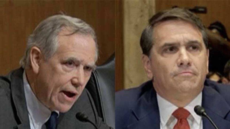 Senator blows up on Todd Blanche for 'inappropriate' pot shot in hearing