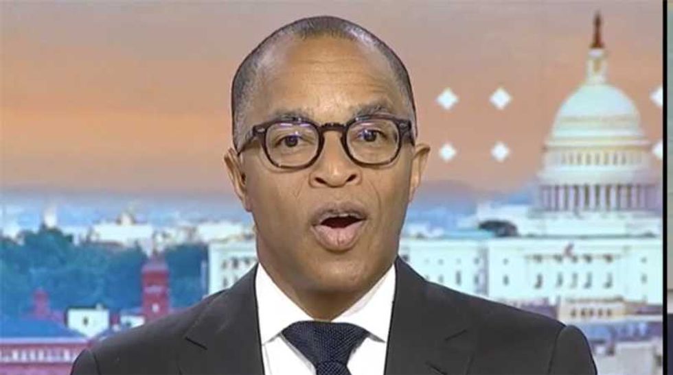 MS NOW host left 'bereft of words' after watching GOP lawmaker's ad about being white
