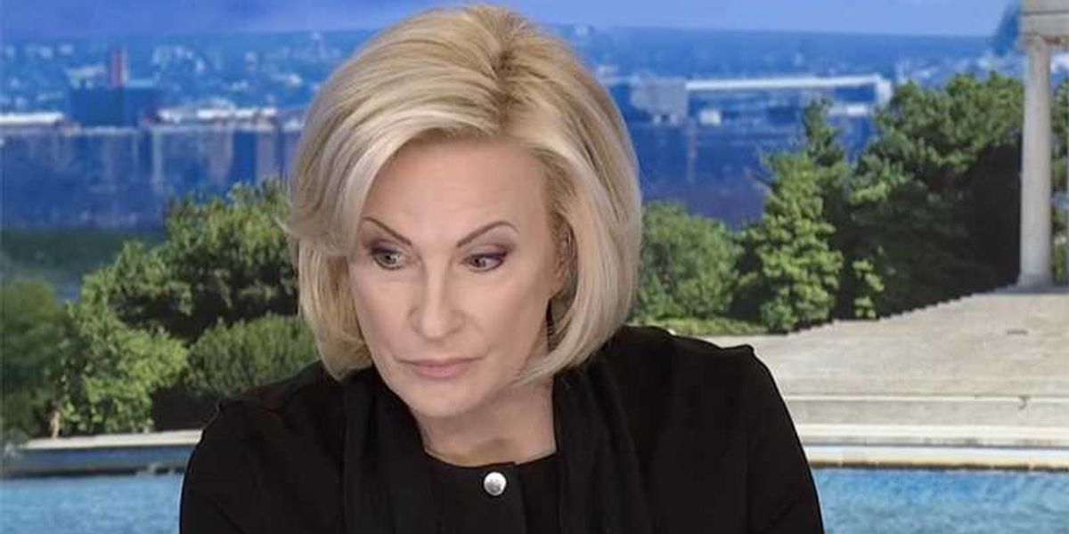 Senator takes over as weeping MS NOW host Mika Brzezinski gets too 'emotional' to continue