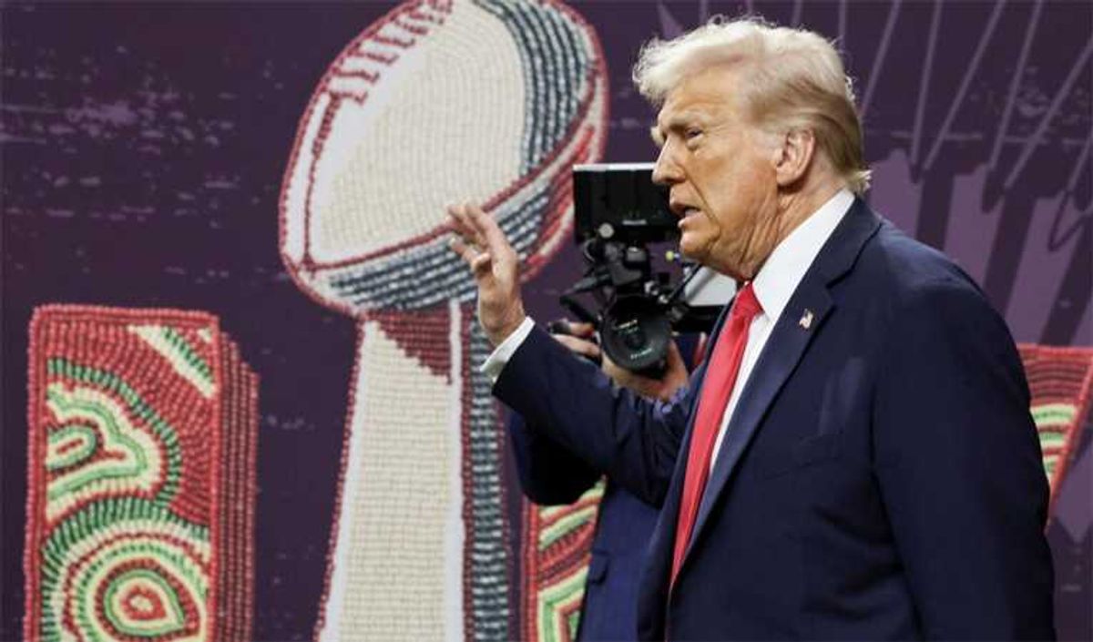 Trump rushes to defend embattled NFL quarterback: 'They are all losers'