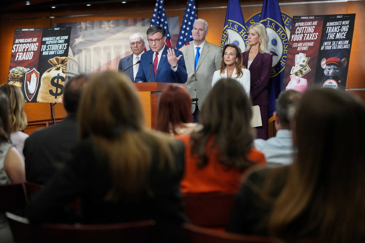 House Republicans debut new midterm message — and onlookers are speechless