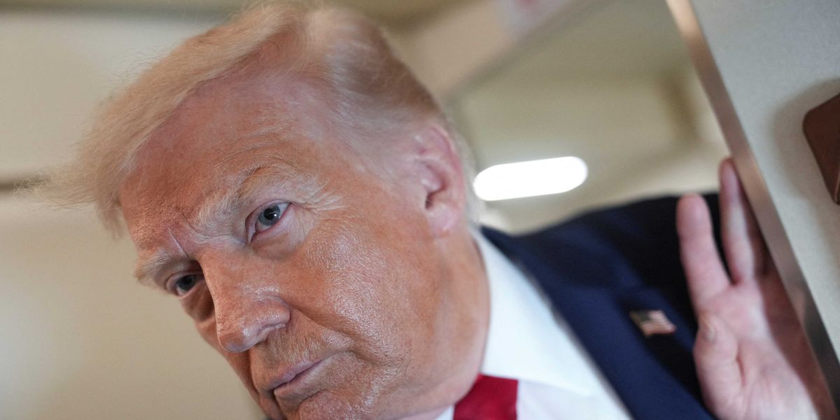 Trump interview disrupted multiple times in what journalist labels divine intervention