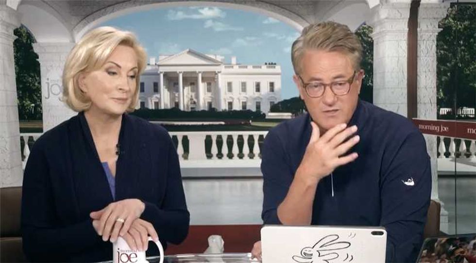 Morning Joe hosts fire back live after Trump snaps at their Epstein reporting