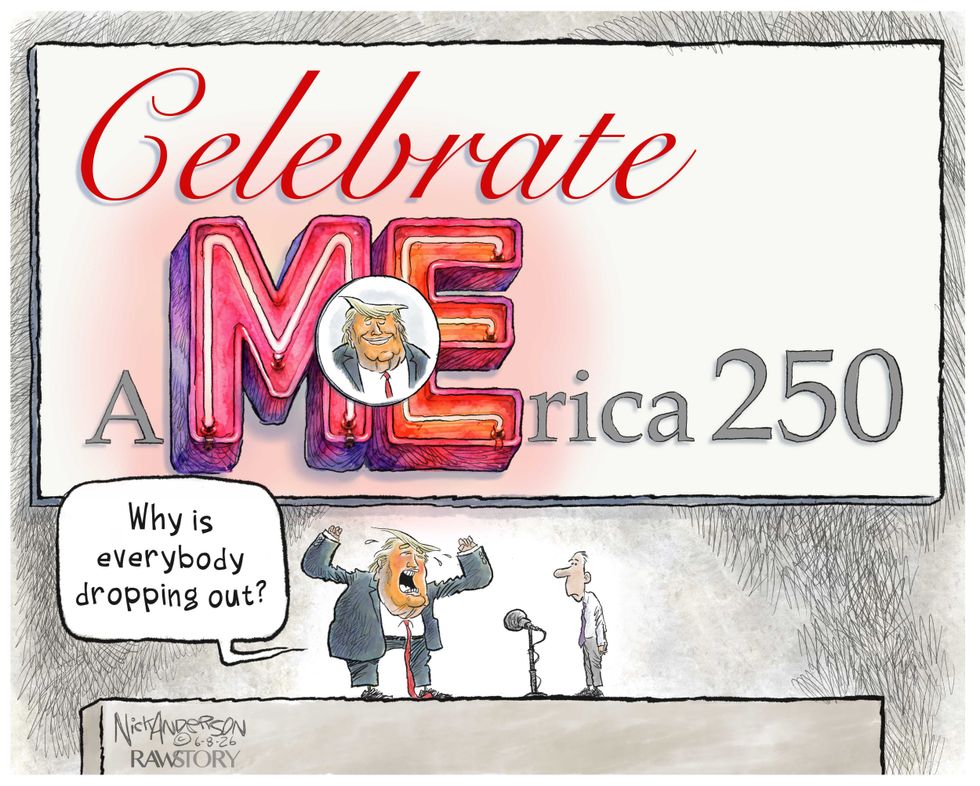 It's Trump's party and he'll cry if he wants to