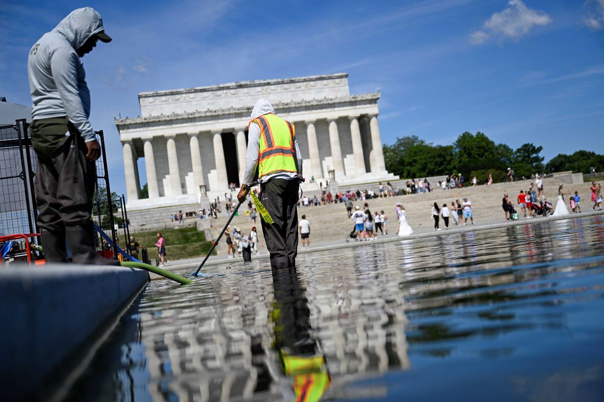 Evidence shows Trump admin caused Reflecting Pool damage it blamed on sabotage: ex-insider