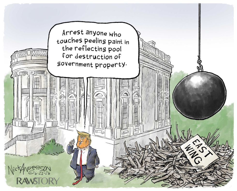 The true vandal of DC caught red-handed