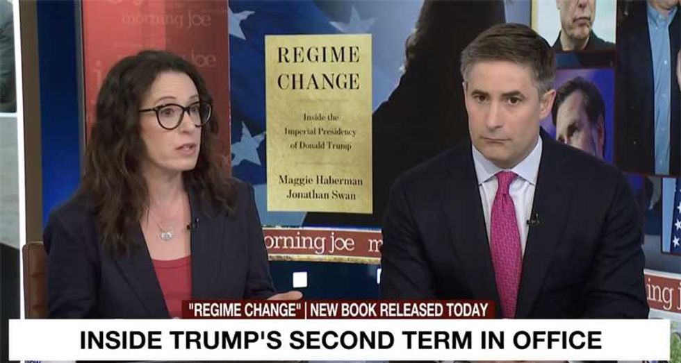 NYT reporters reveal 'jarring' response from Trump about 'power' on MS NOW