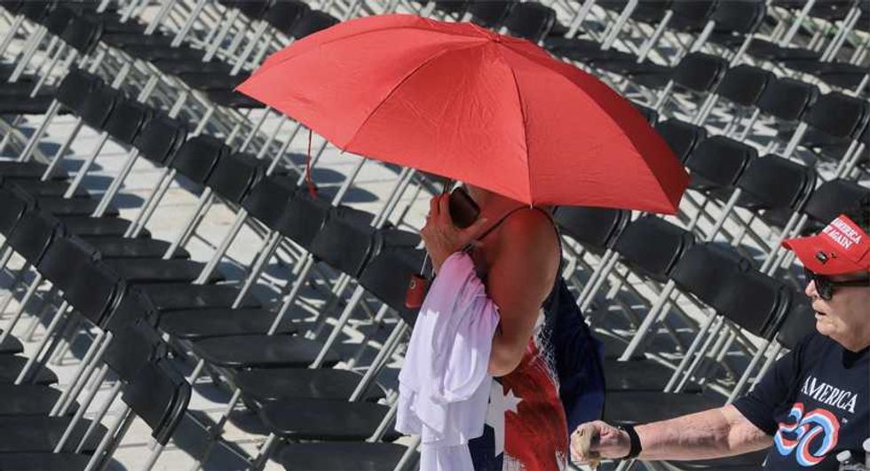 'Bring rain gear': Trump's Great American State Fair to be plagued with 'heavy downpours'