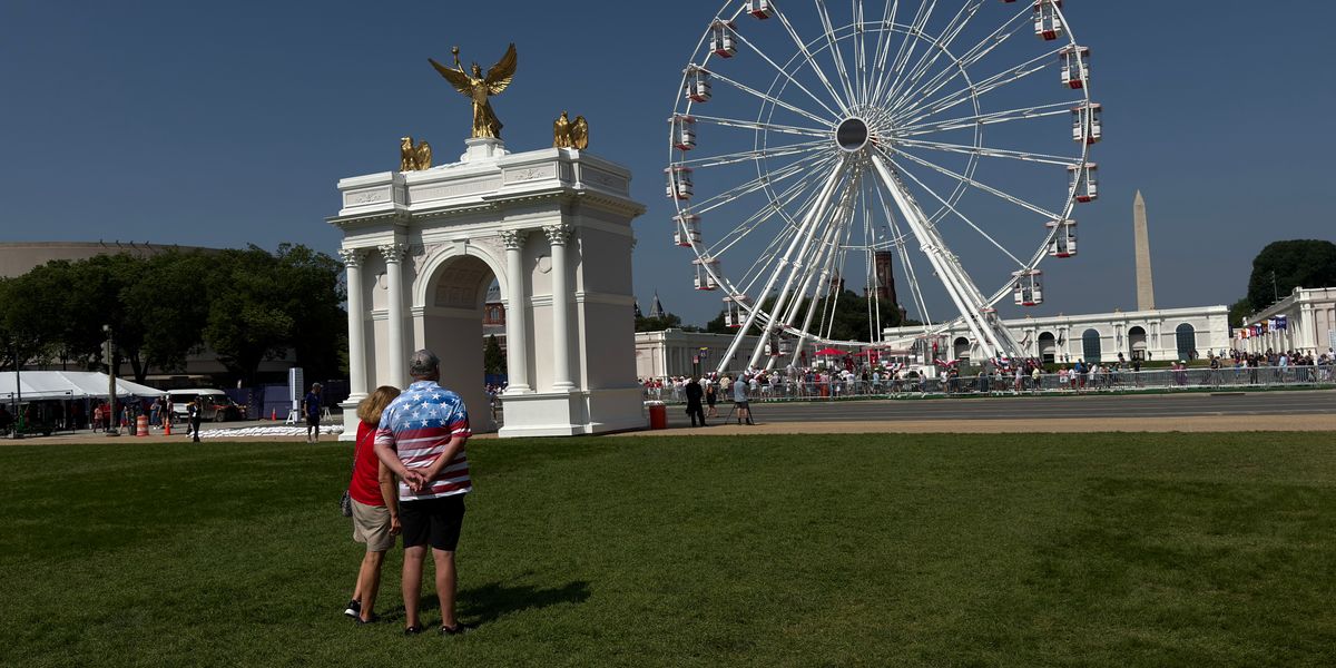 Scorching heat and empty baptism pools: Inside Trump's deserted American State Fair