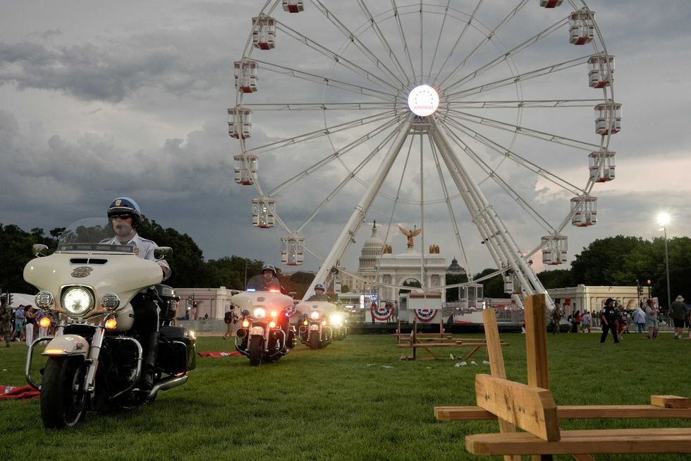 ‘Now there’s a stampede’: Chaotic scenes emerge amid evacuation order at Trump’s fair