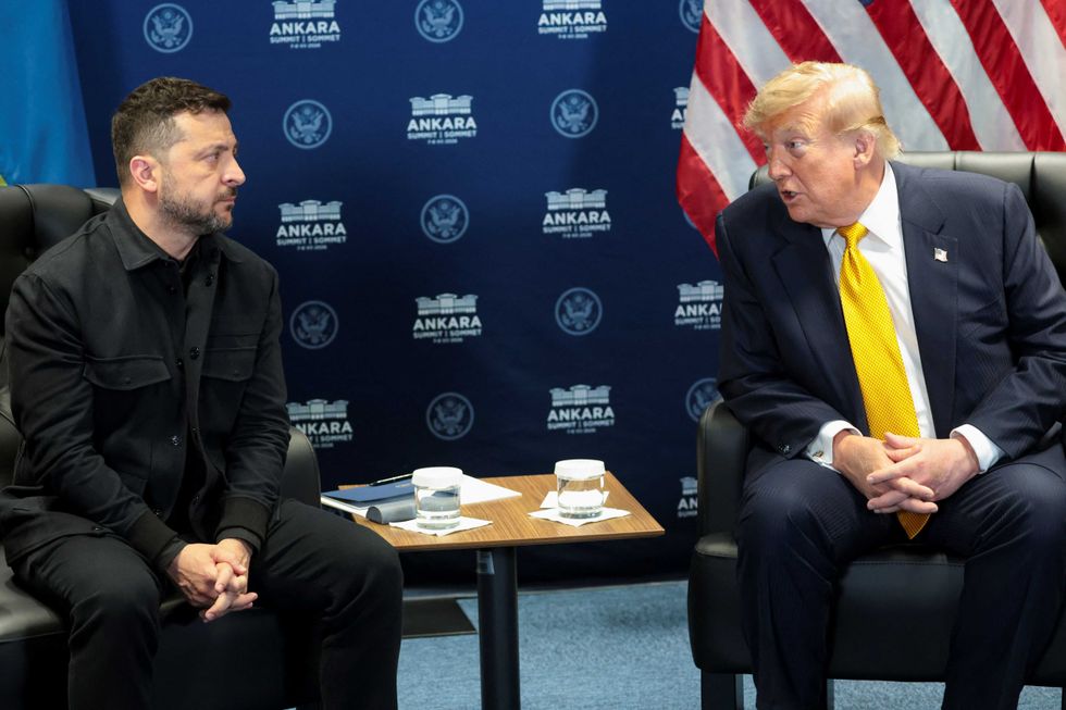 Trump hit with cold stare as he insults Zelensky to his face