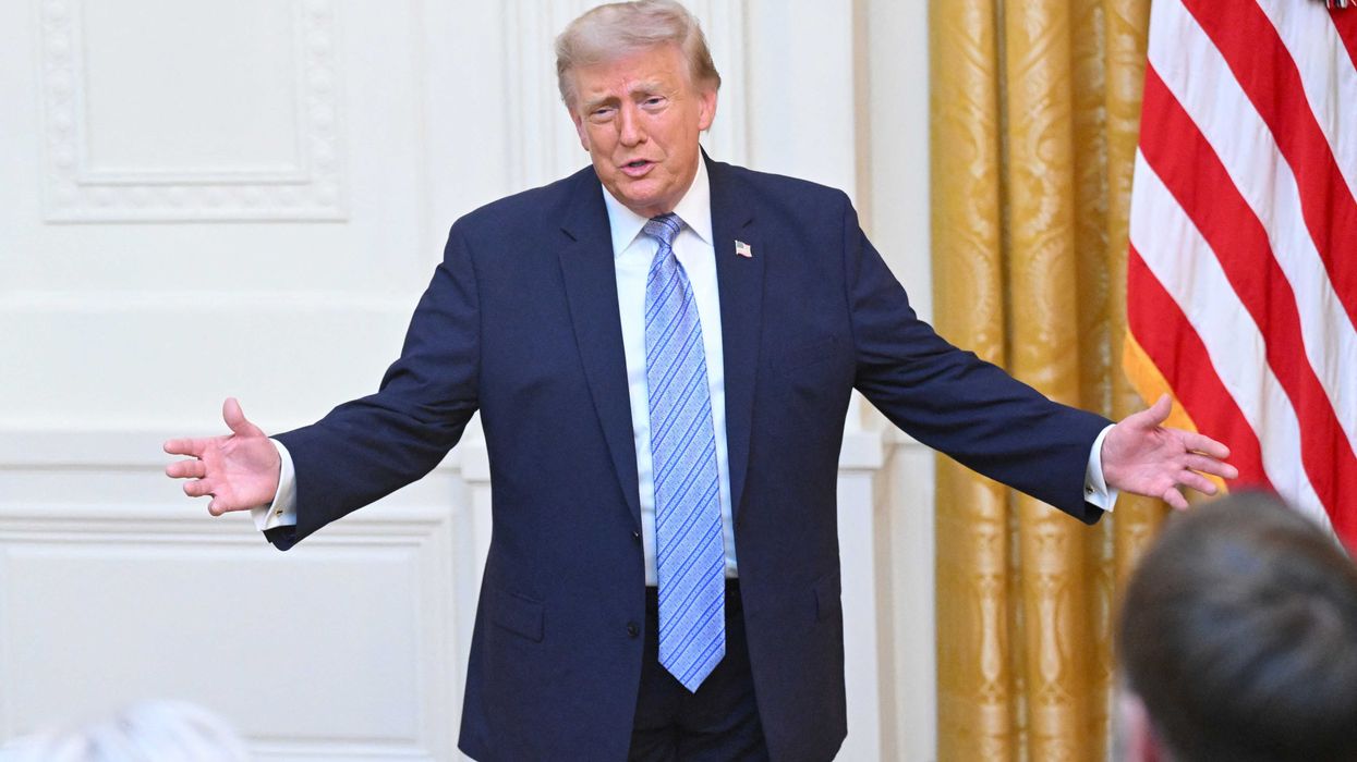 Hidden beneath Trump's bogus babble was this terrifying fact