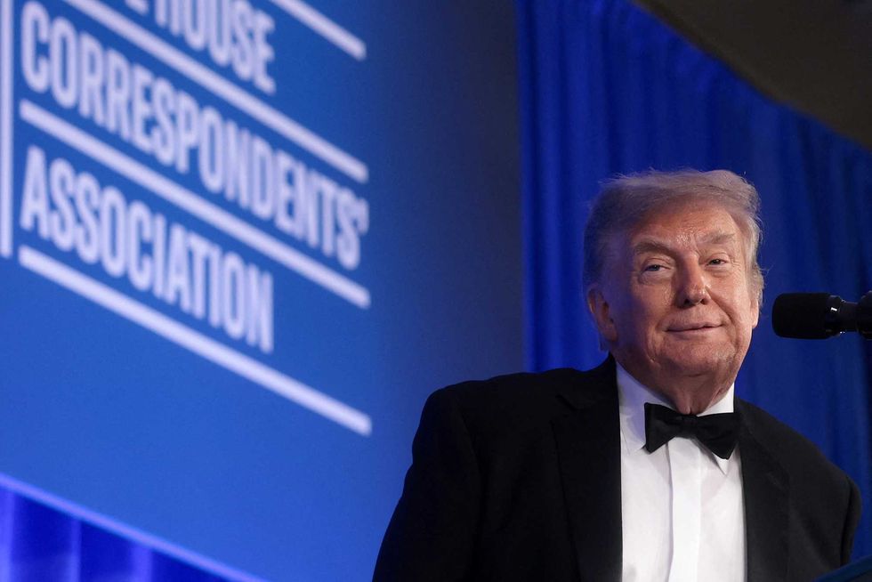 Trump blasted after critics suspect he plagiarized joke during ‘excruciating’ WHCD speech