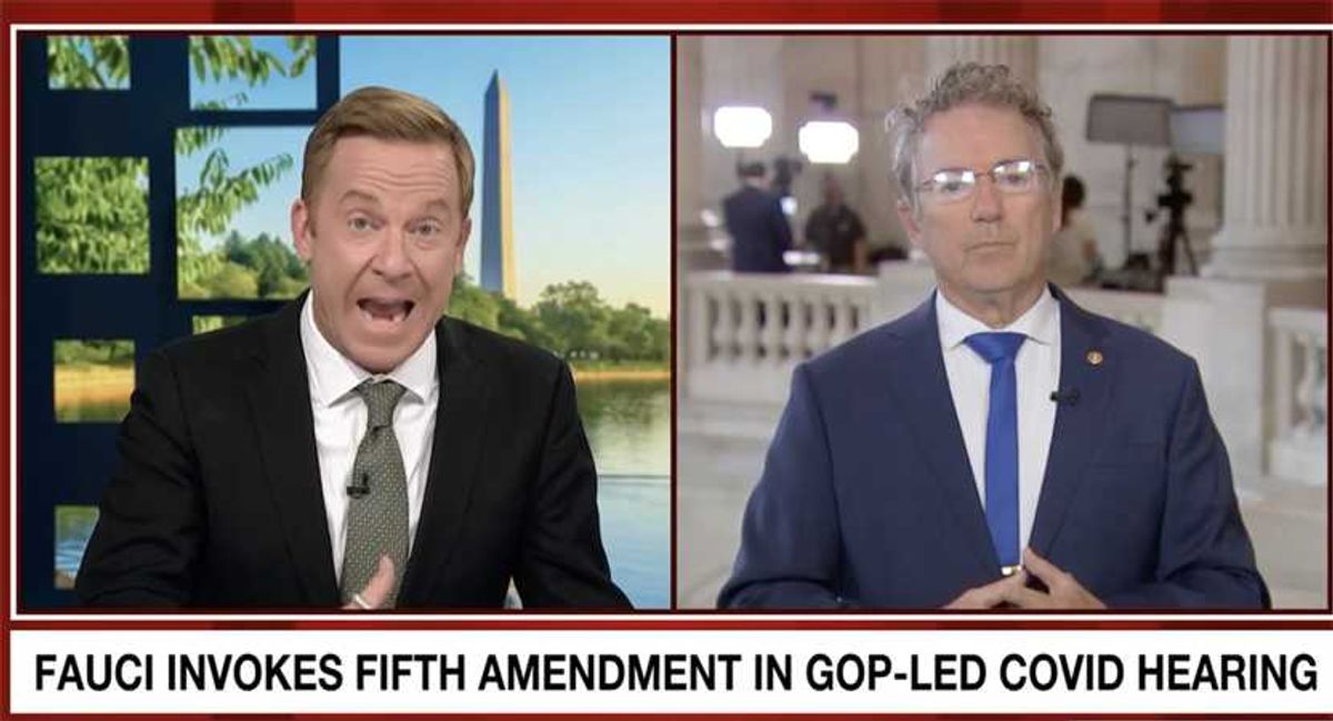 Ranting Rand Paul gets all he can manage from fed-up MS NOW host over Fauci jailing