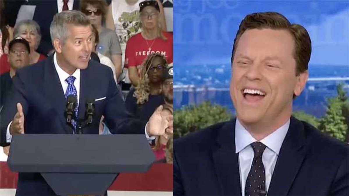 Sean Duffy buried in ridicule as just '3 people clap' at odd joke for 'confused boomers'
