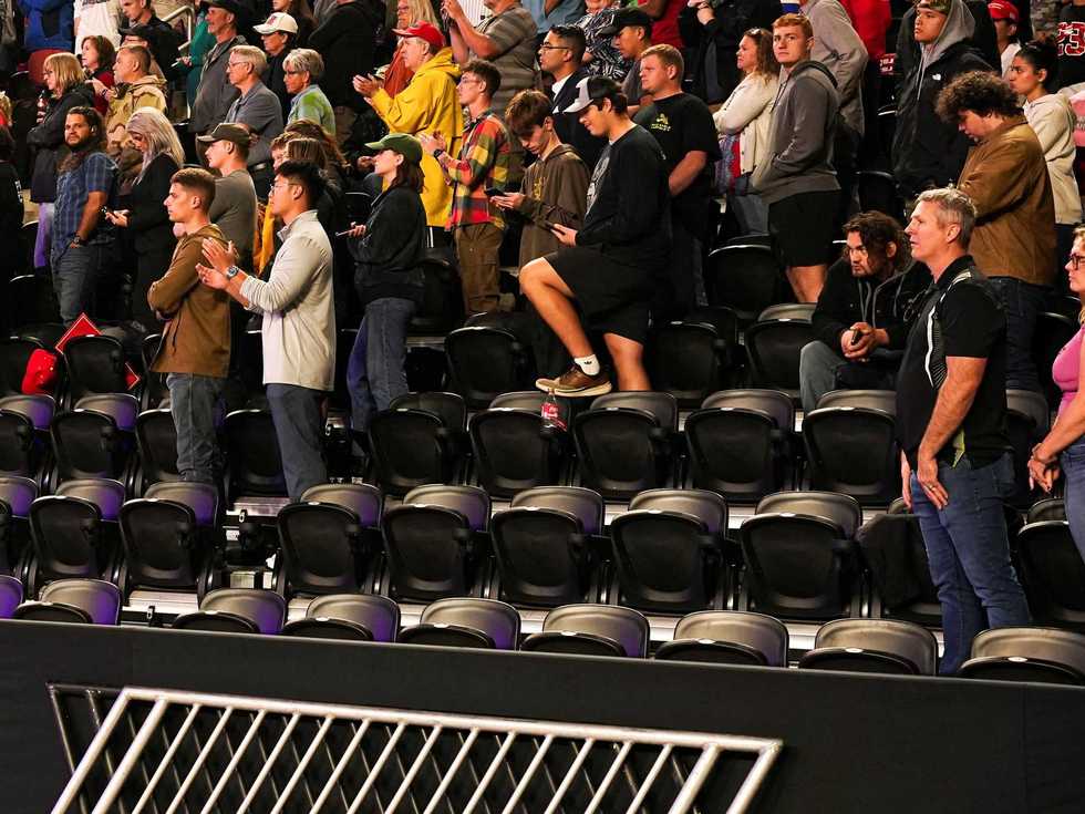 Trump delivers speech to rows of empty seats ‘deep in heart of Trump country’: report