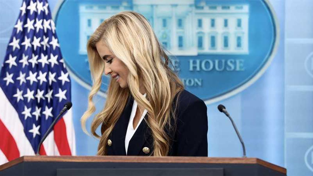 MAGA press 'aghast' after Katie Zacharia snubs them at 'train wreck' debut presser