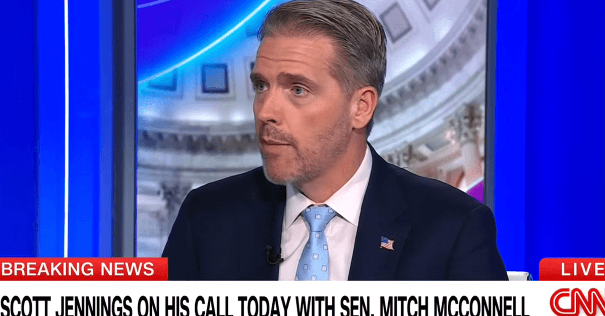 This on-air slap down suggests Scott Jennings just committed career suicide