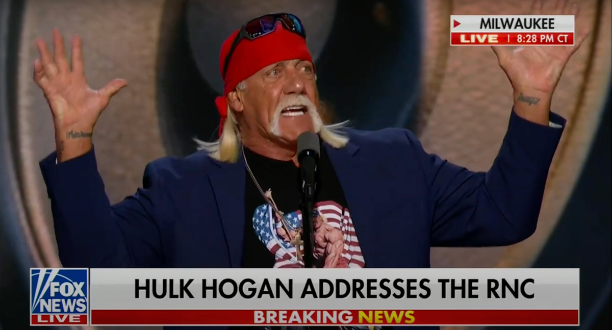 Opinion split on whether Hulk Hogan’s ‘Trump-a-maniacs' speech will help or hurt campaigns
