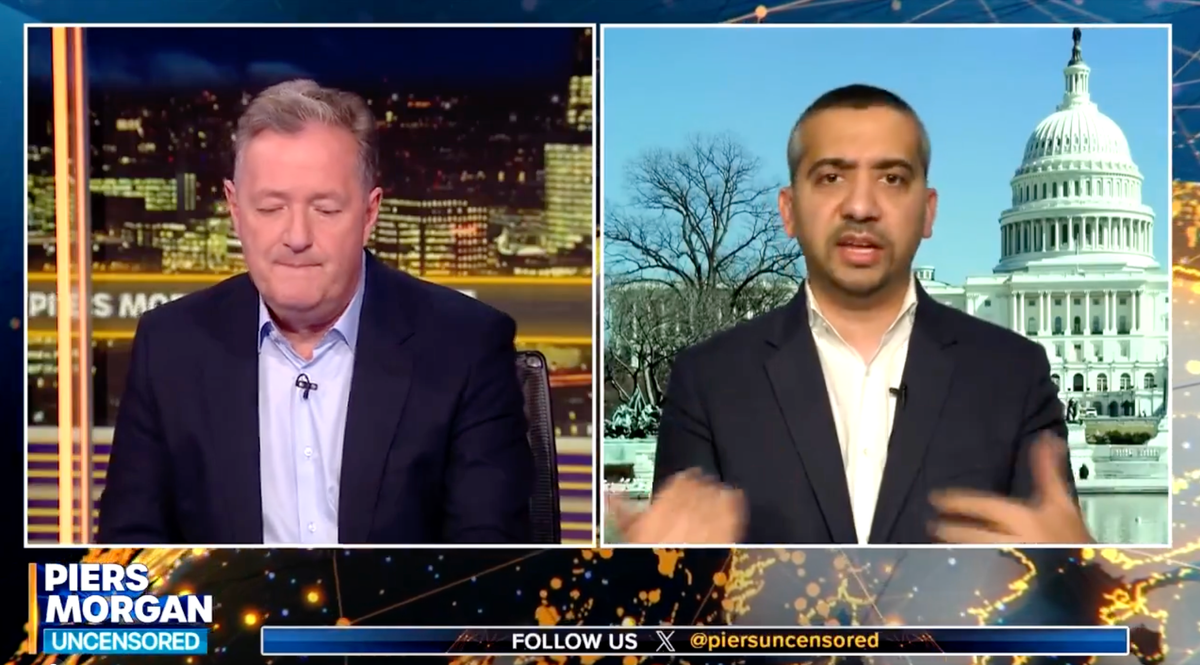 Piers Morgan silenced on own TV show as guest schools him on Trump