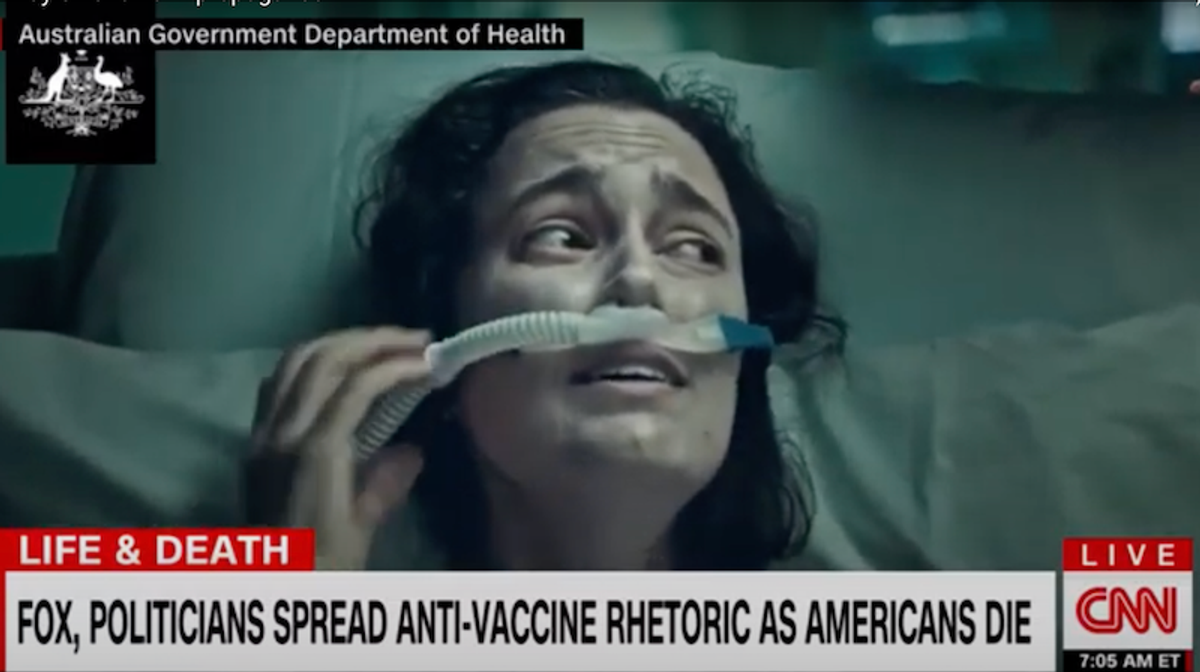 Blistering CNN supercut takes aim at Fox and NewsMax for spreading 'deadly' propaganda 'as Americans die'