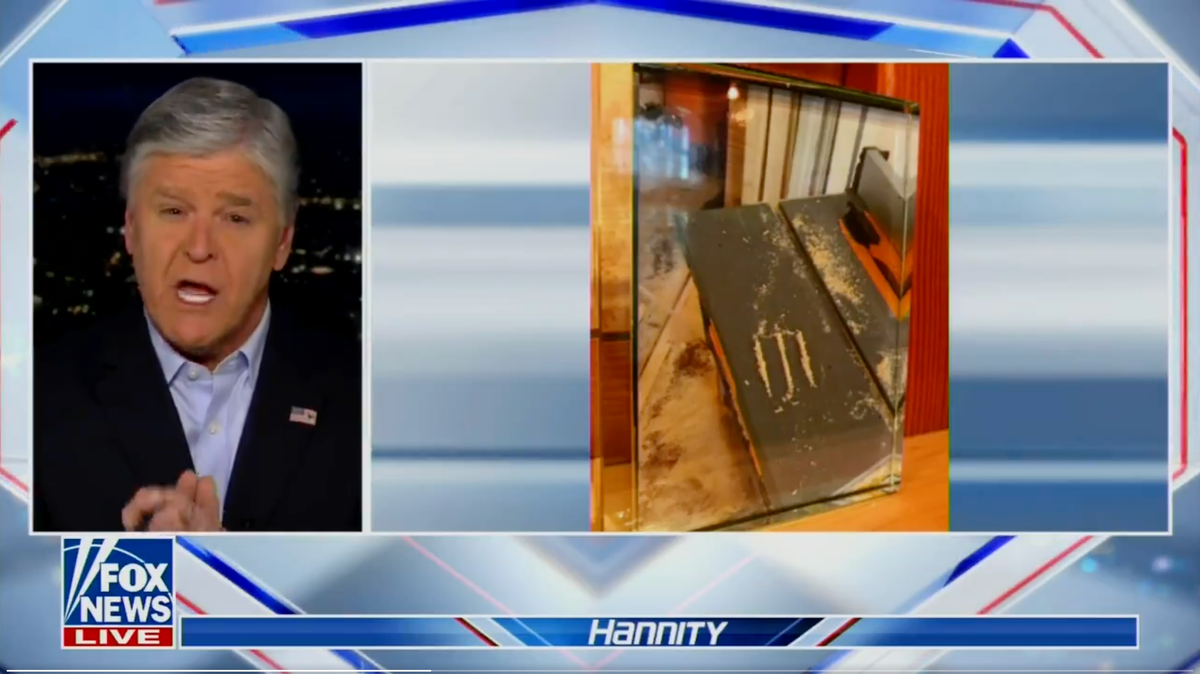 Cocaine jokes roll in as Sean Hannity demands: 'Does that look like saw dust to you?'