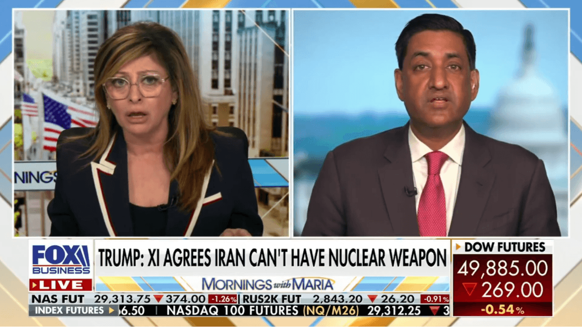 Fox's Maria Bartiromo has on-air flip-out as guest makes blunt Trump comparison