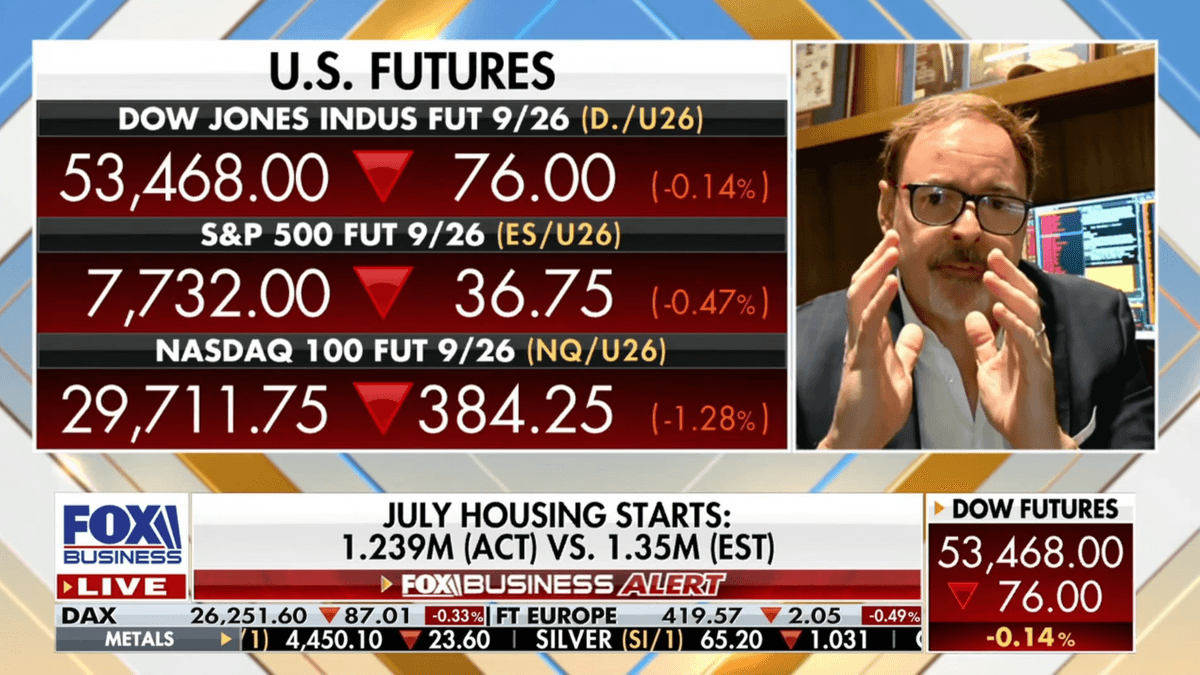 ‘Red flashing signals’ flagged on Fox Business as Trump economy mirrors historic crash