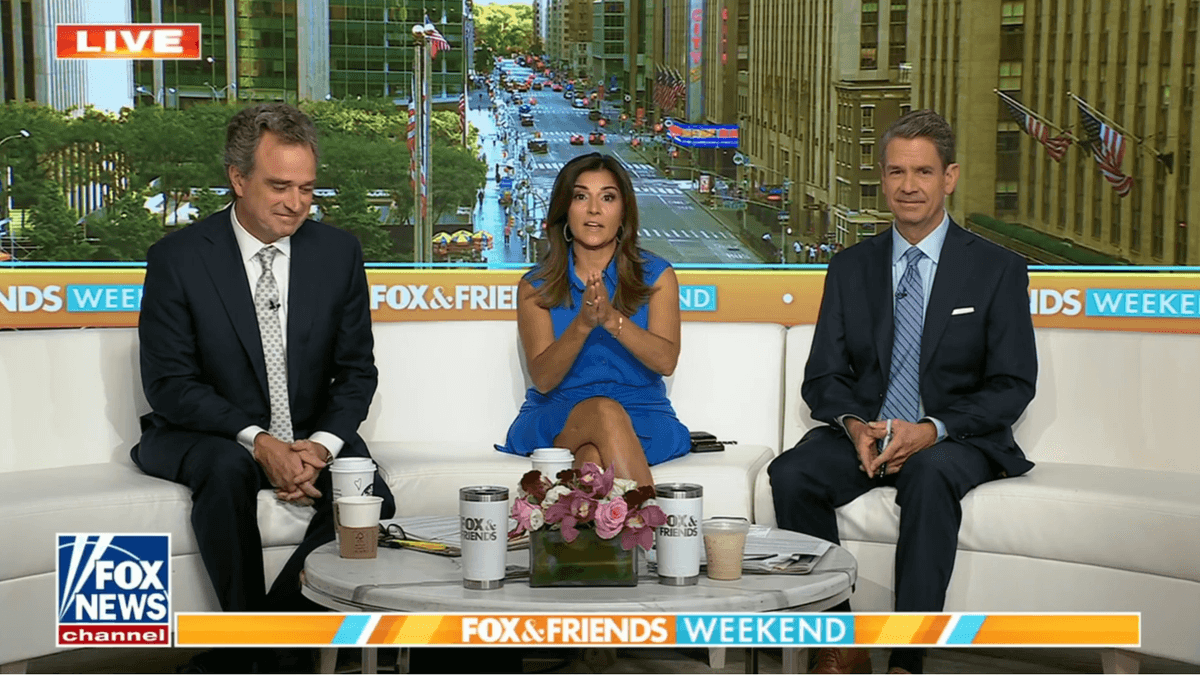 ‘Oh my God!’: Fox News flubs preview of interview with second lady with on-air gaffe