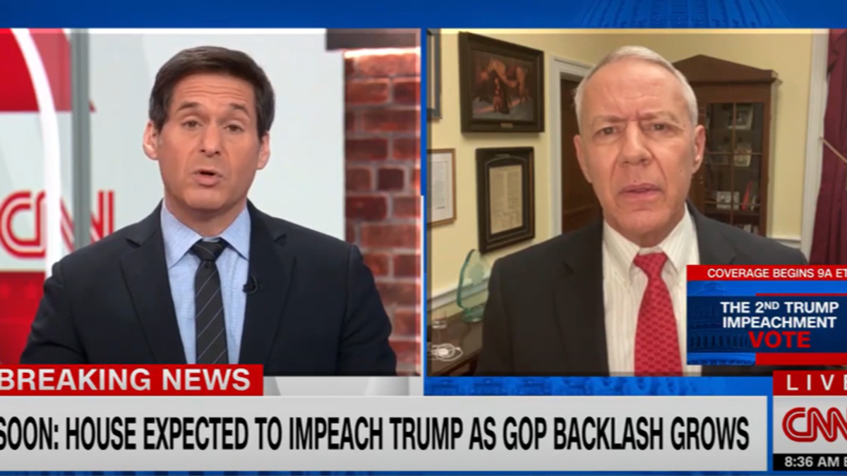 GOP lawmaker goes down in flames on CNN after claiming 'both sides' are to blame for Capitol invasion