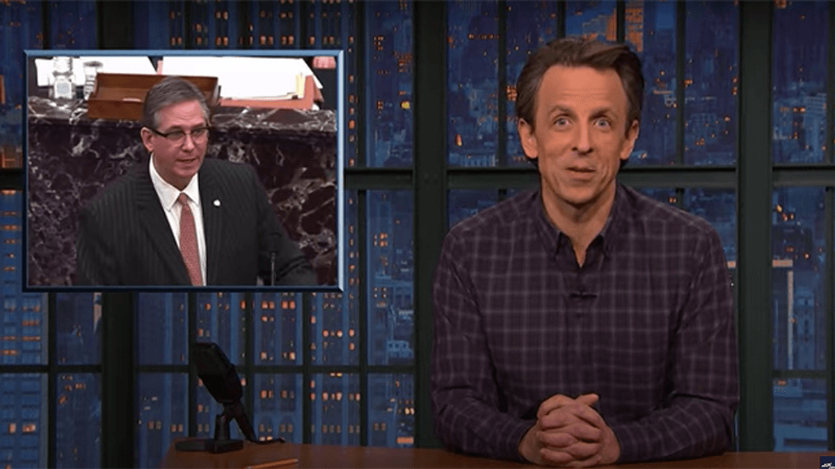 I made more sense when I was on drugs in the 90s: Seth Meyers hilariously nails Trump's lawyers