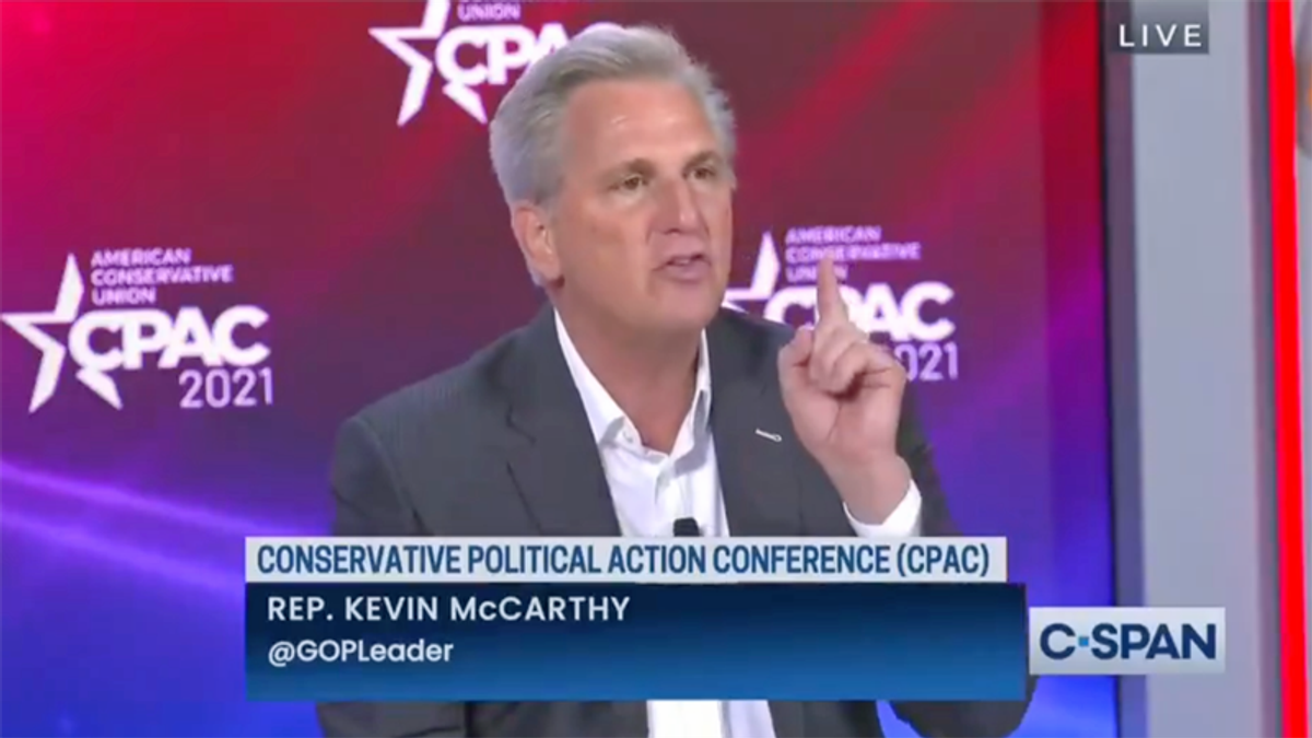 GOP Leader's subservience to Trump reveals Republicans are now a cult: report