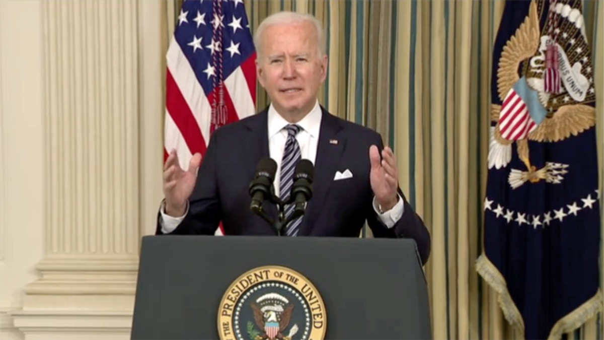 Biden’s victory lap on coronavirus relief puts Fox News in an awkward position