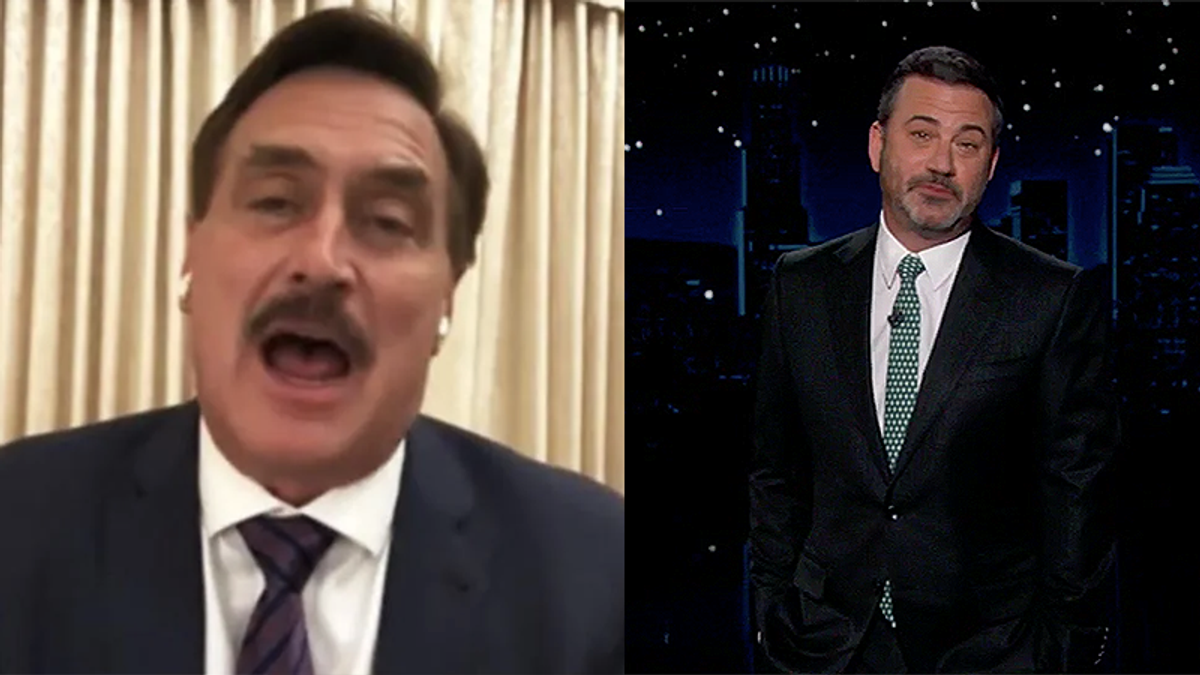 Jimmy Kimmel details timeline of Mike Lindell's empty promises of 'evidence of election fraud'
