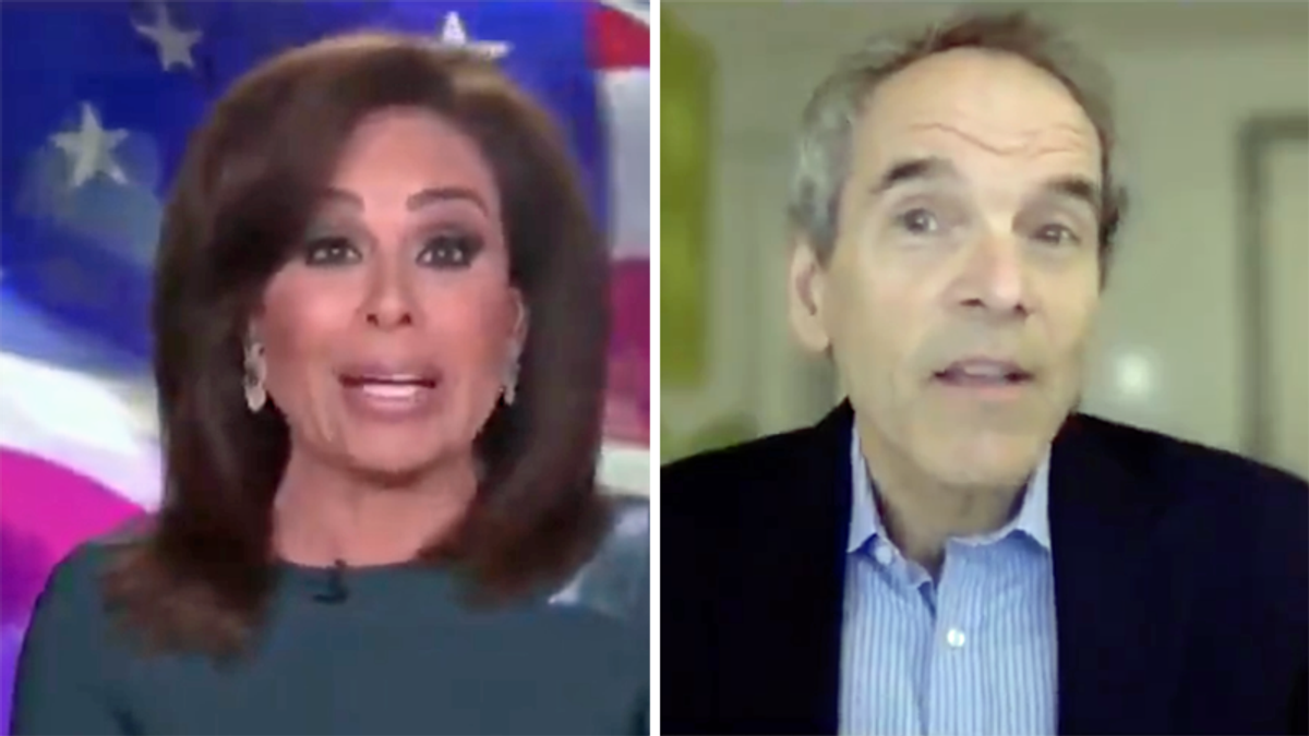 WATCH: Jeanine Pirro stunned as her guest calls her out on 'facts'