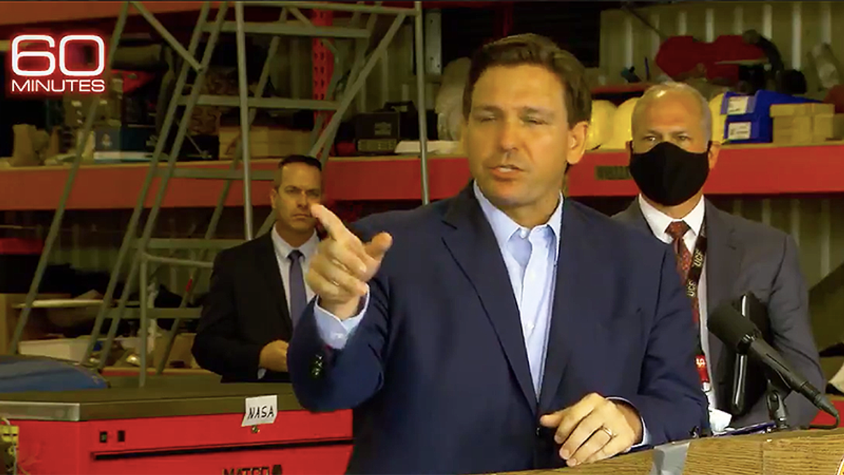 'He's lying you can tell': Internet responds to '60 Minutes' expose on Ron DeSantis