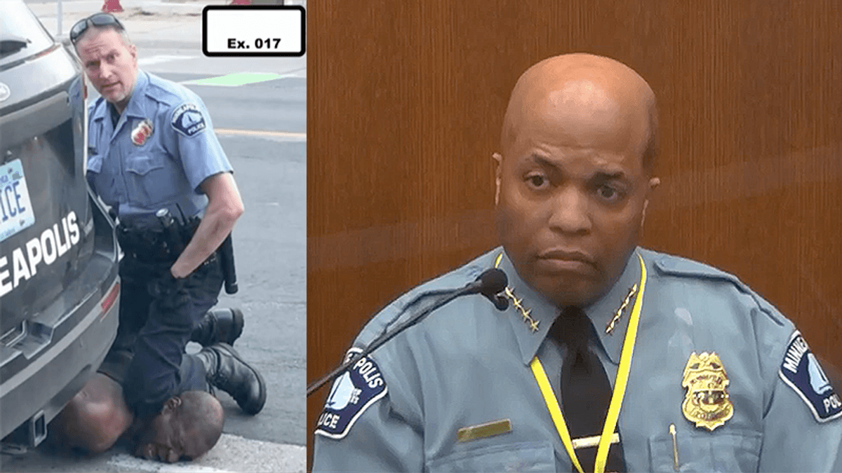 Police Chief testifies Derek Chauvin did not follow procedure with George Floyd: He 'should have stopped'